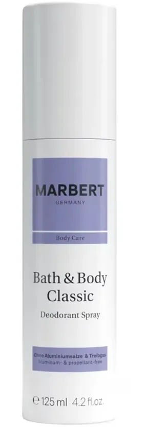 Marbert Bath & Body Classic Deo Spray 125ml Herren