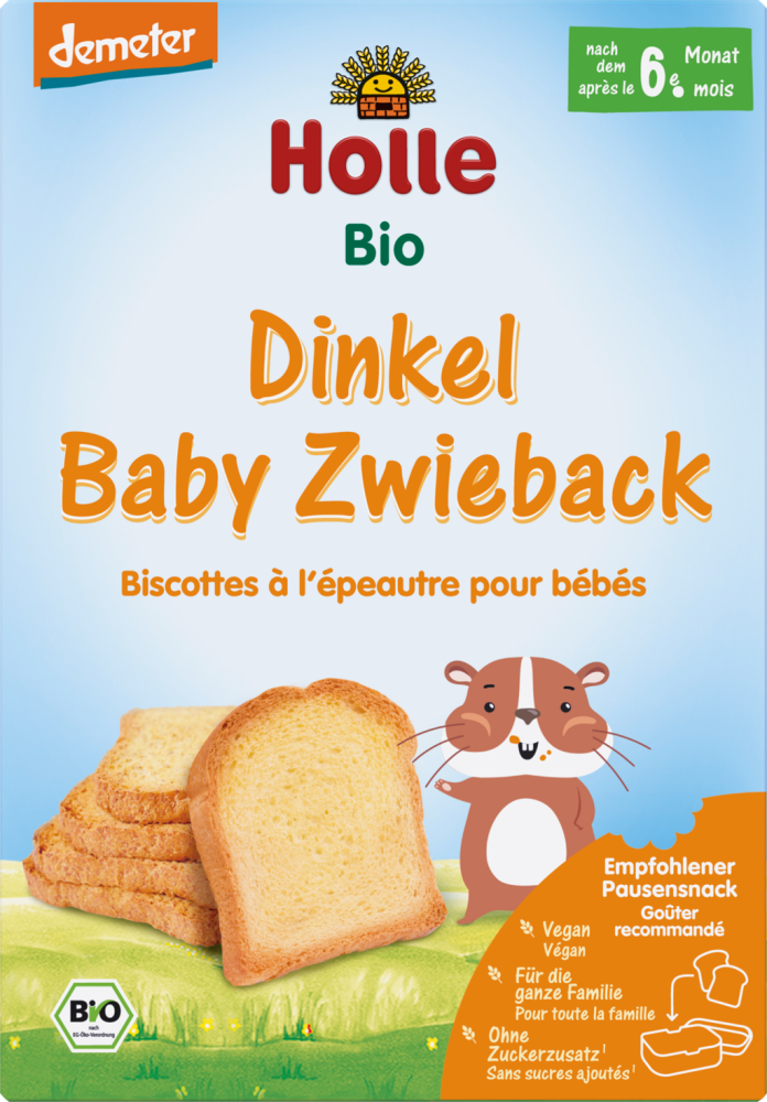 Holle Baby Zwieback Dinkel Bio (200g)