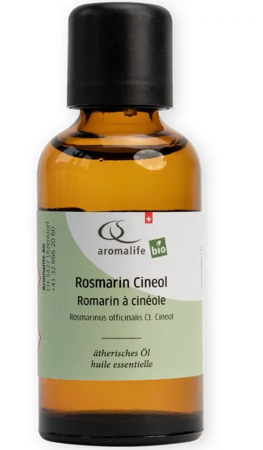 Aromalife Rosmarin Cineol Bio ätherisches Öl (50ml)