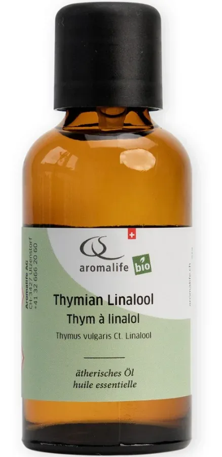 Aromalife Thymian Linalool Bio ätherisches Öl (50ml)