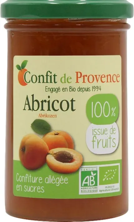 Confit de Provence Fruchtaufstrich Aprikose, ohne Zuckerzusatz (290g)