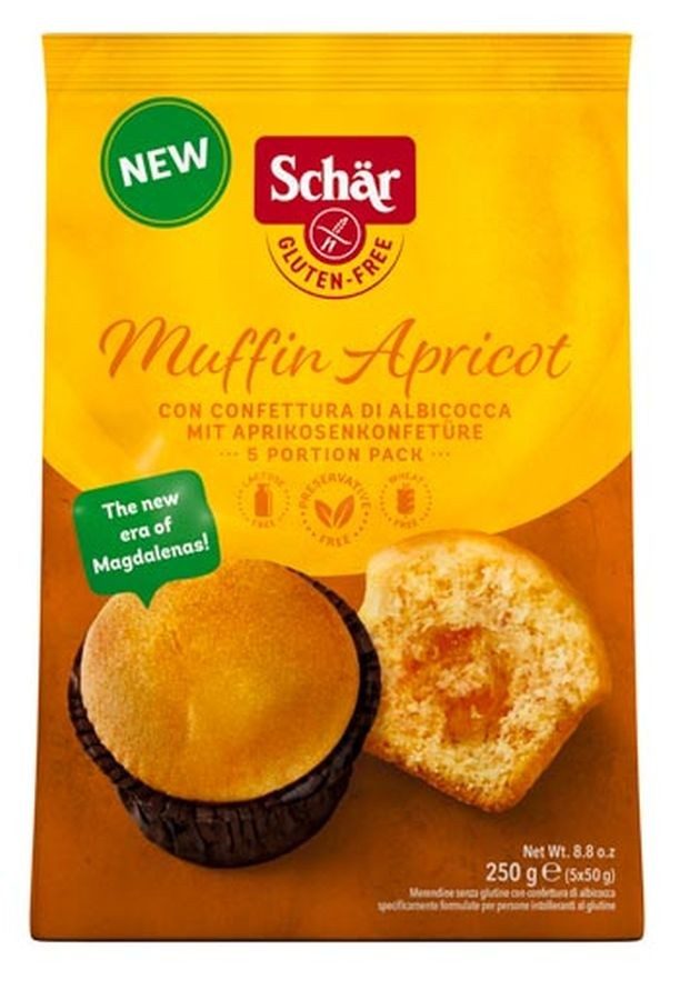 SCHÄR Muffin Apricot glutenfrei (250g)