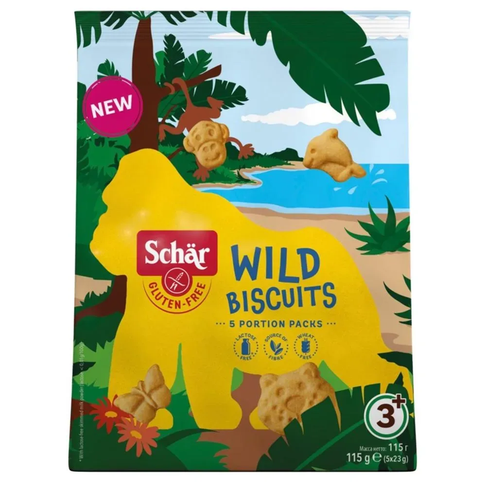 SCHÄR Wild Biscuits glutenfrei (115g)