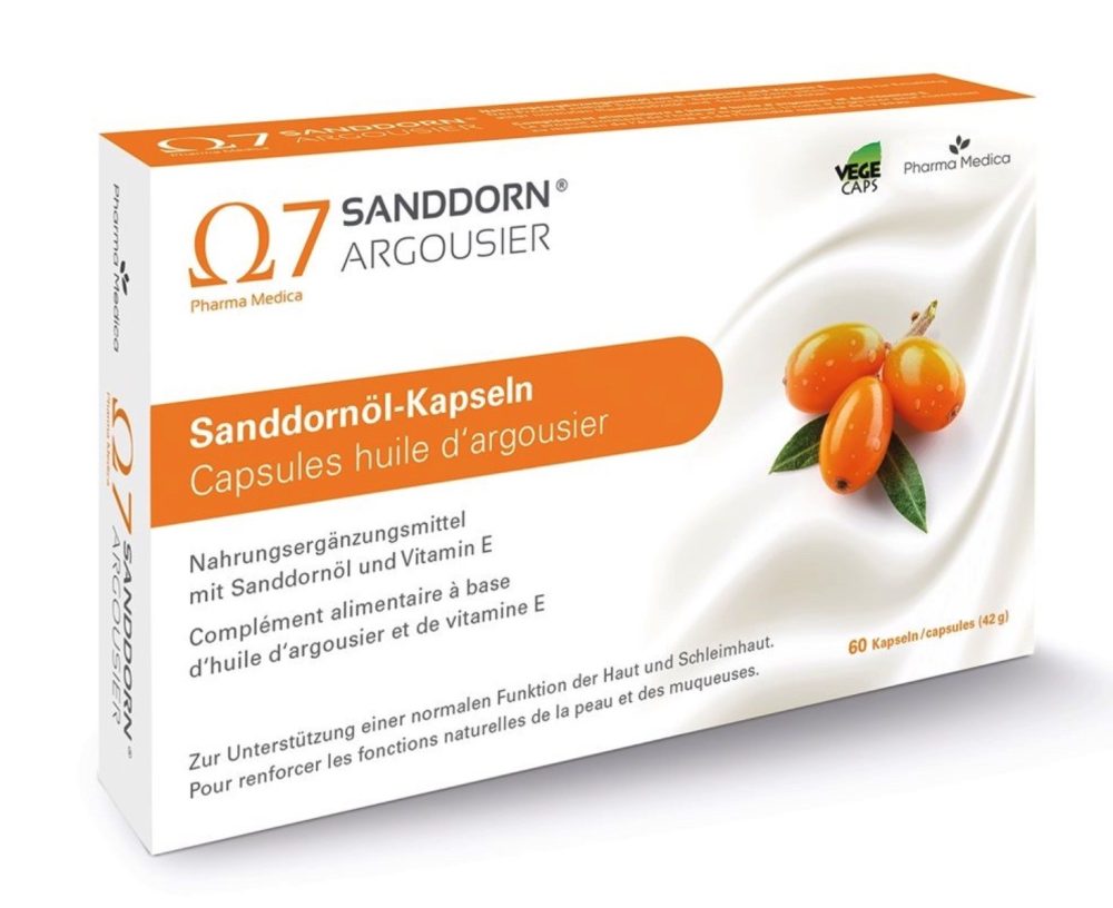 Sanddorn Argousier Omega 7 Kapseln (60 Stk)