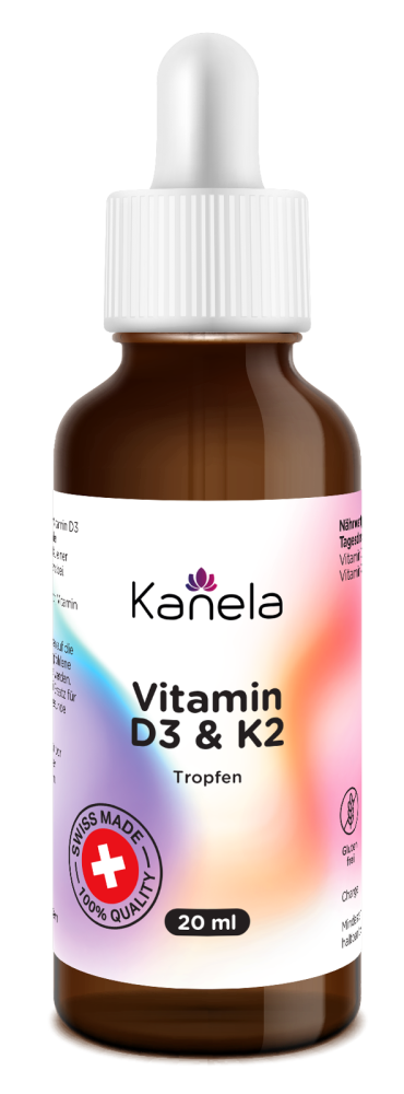 Kanela Vitamin D3 & K2 Tropfen (20ml)