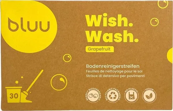 bluu Wish.Wash. Bodenreinigerstreifen (30 Stk)