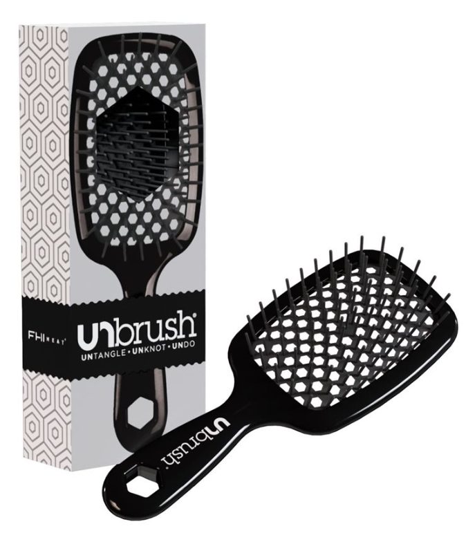 UNbrush Entwirrb&uuml;rste, Griff schwarz, Midnight