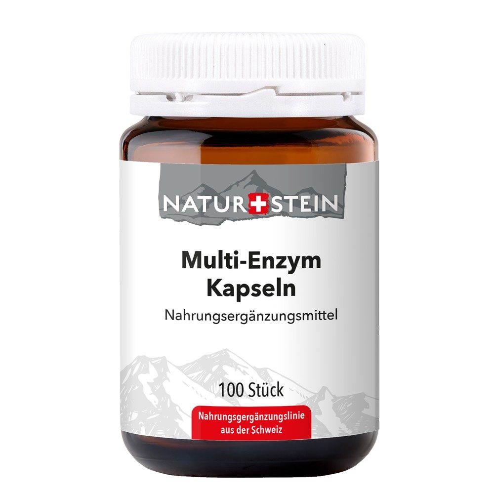 NATURSTEIN Multi-Enzym Kapseln (100 Stk)