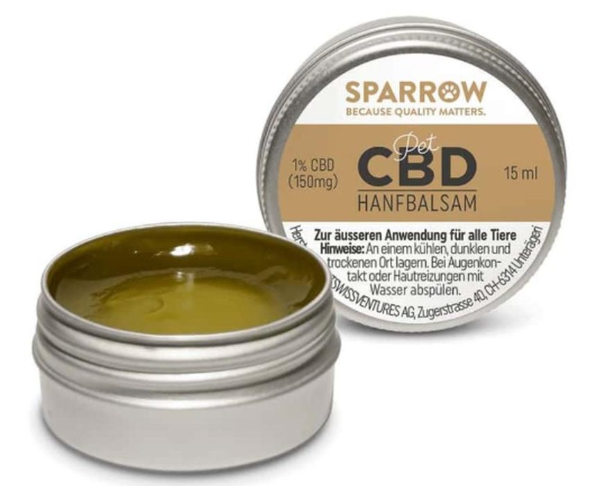Sparrow Hanfbalsam mit CBD 15 ml