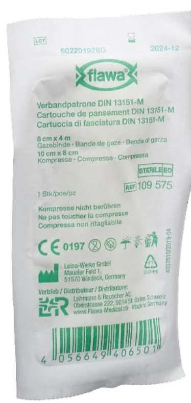 FLAWA Verbandpatrone Steril (1 Stk)