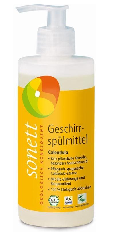 Sonett Geschirrspülmittel Calendula Pumpspender (300ml)
