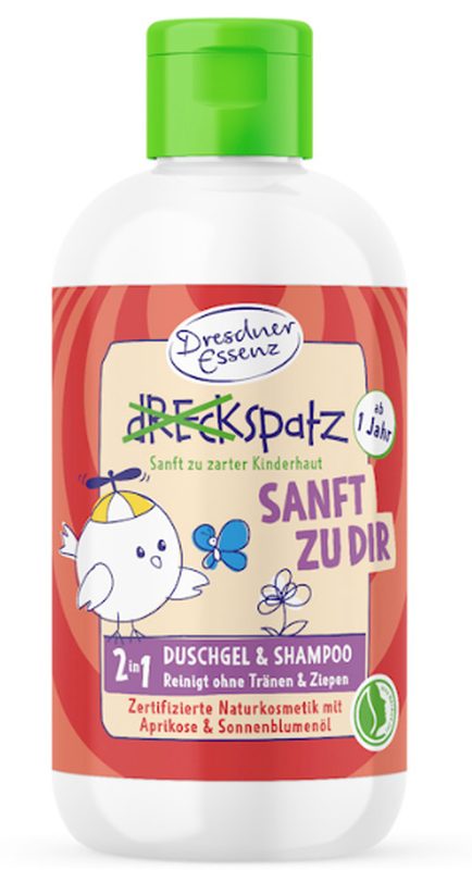 Dresdner Dreckspatz 2in1-Kinderduschgel, Sanft zu Dir (250ml)