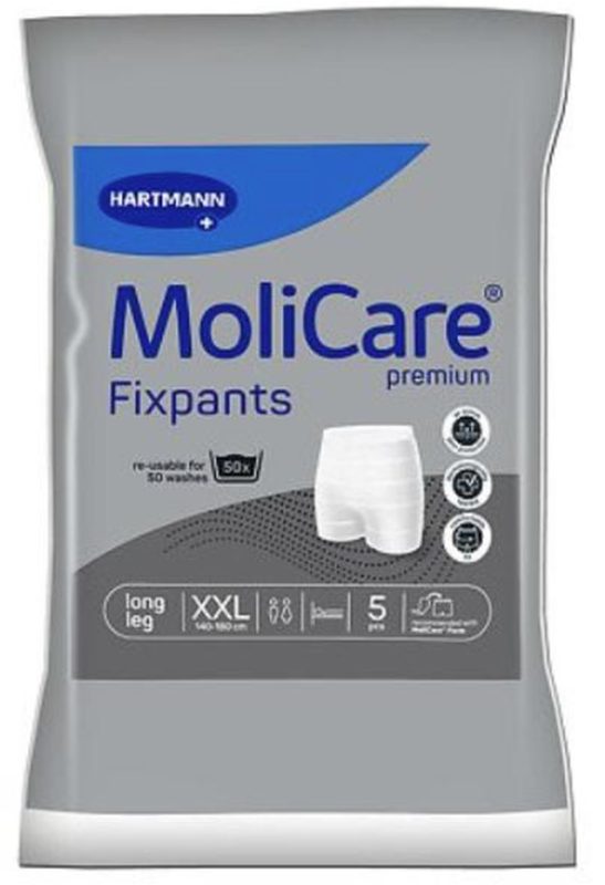 MoliCare Premium Fixpants longleg, Hüftumfang 140-180cm (5 Stk)
