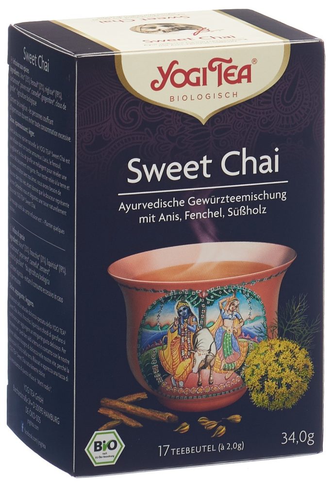 YOGI TEA Sweet Chai 17 Btl 2 g