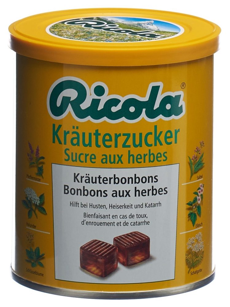 Ricola Kräuterzucker Bonbons Dose (250g)