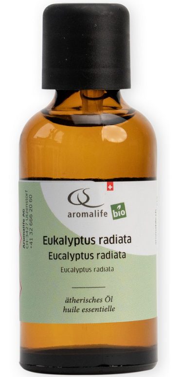 AROMALIFE Bio-Eukalyptus radiata, ätherisches Öl (50ml)