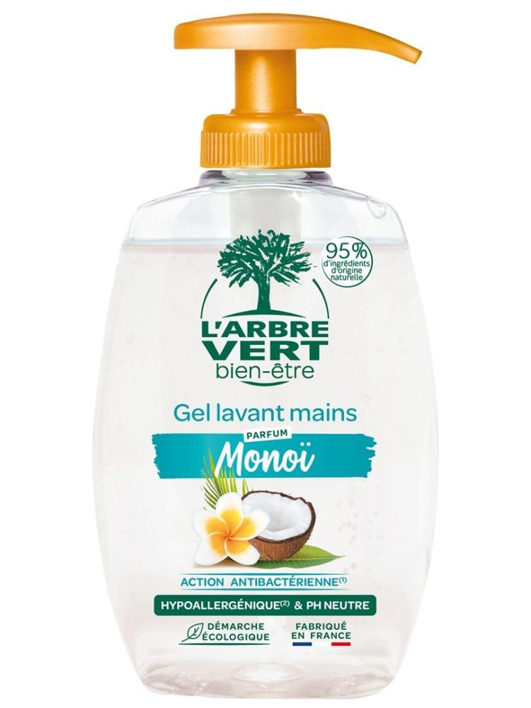 L'ARBRE VERT Ökologische Handseife Monoï (300ml)