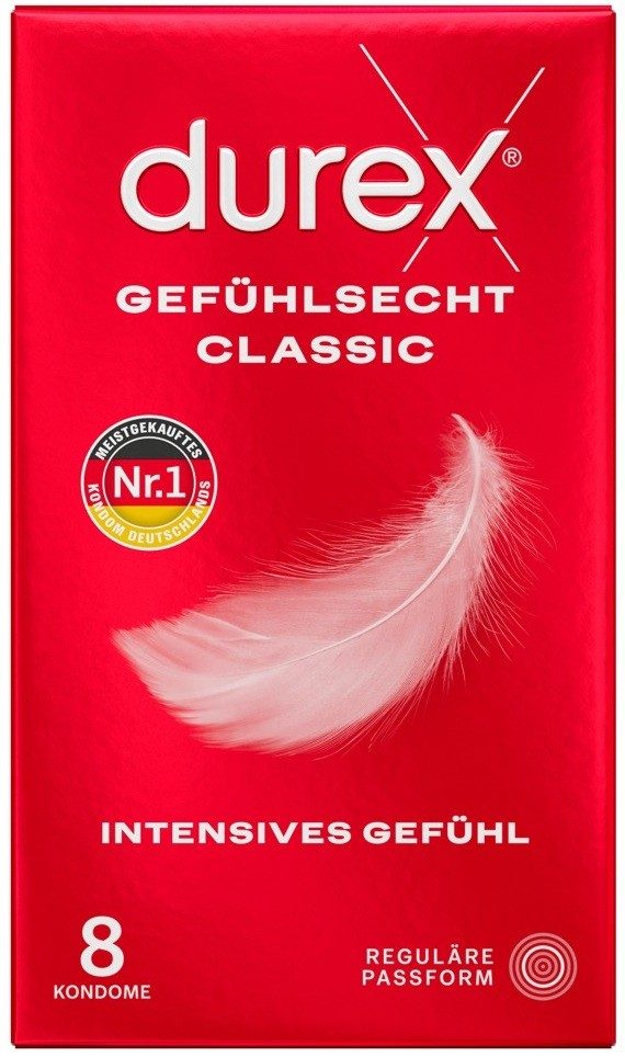 Durex Gefühlsecht Classic Kondome (8 Stk)