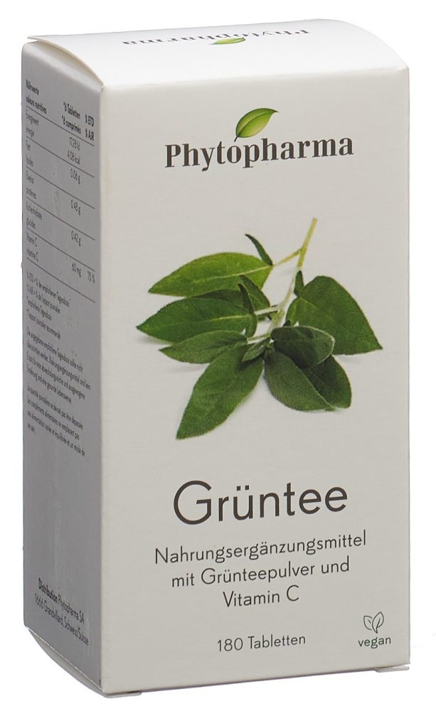 Phytopharma Grüntee Tabletten (180 Stk)