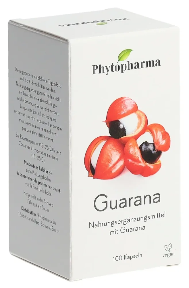 Phytopharma Guarana Kapseln (100 Stk)