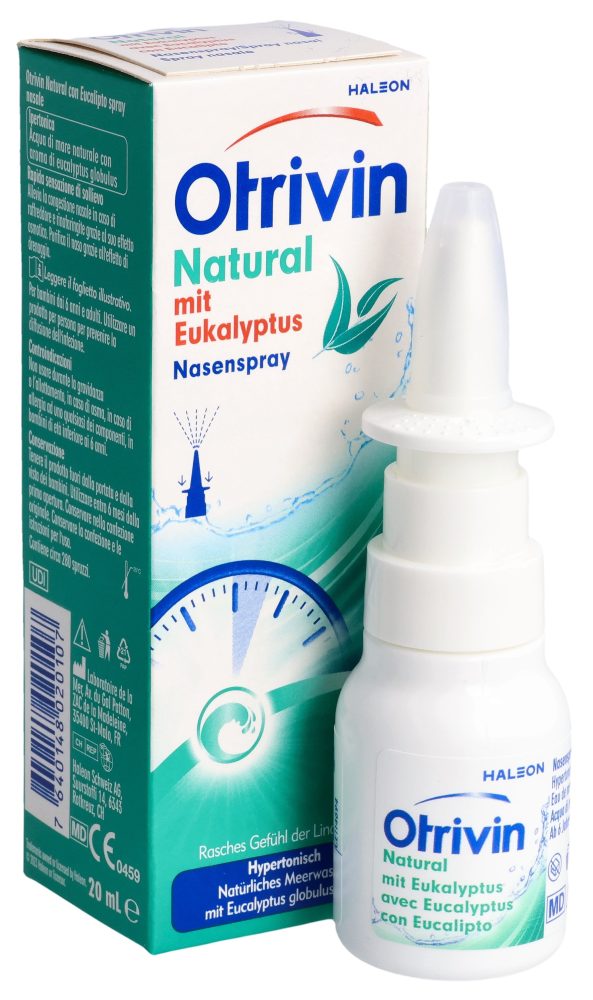 Otrivin Natural Plus Nasenspray mit Eukalyptus (20ml)