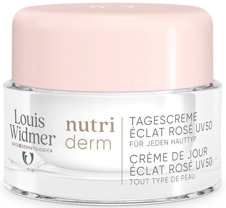Louis Widmer - nutriderm Tagescreme Éclat Rosé UV 50, 50 ml