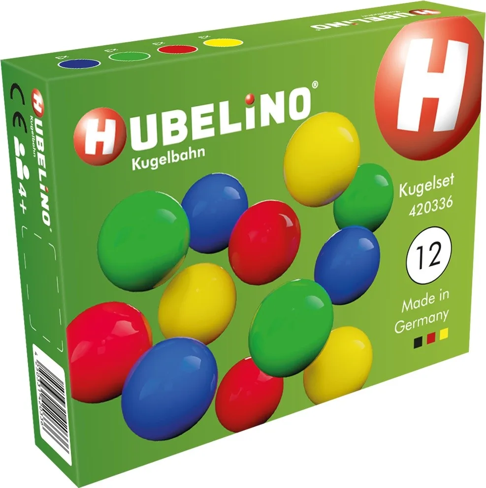 Hubelino - Kugelset, 12 Teile, Multicolor