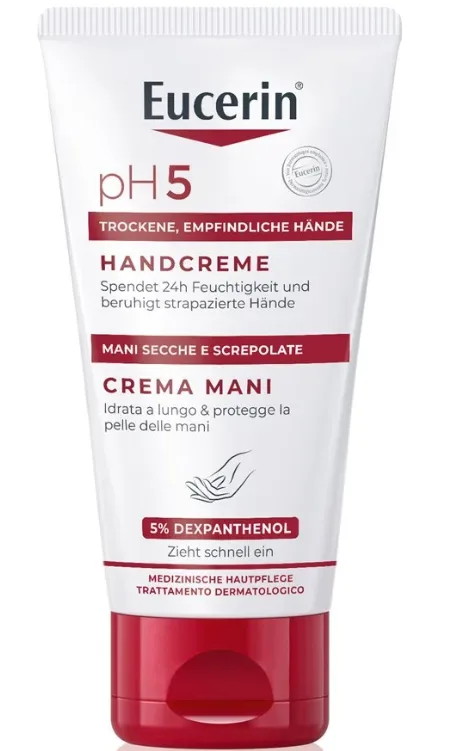 Eucerin - pH5 Handcreme - One Shot, 75 ml