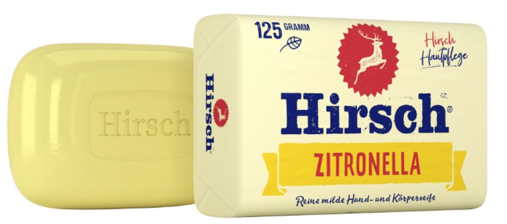 Hirsch Zitronella Handseife (125ml)
