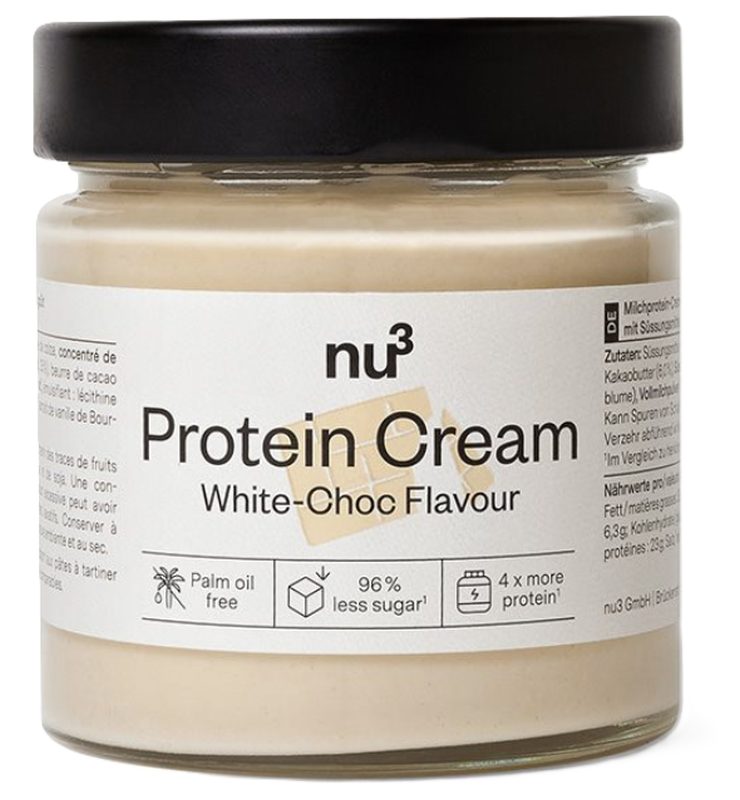 nu3 Vegane Protein Creme, Weisse Schokolade (200g)