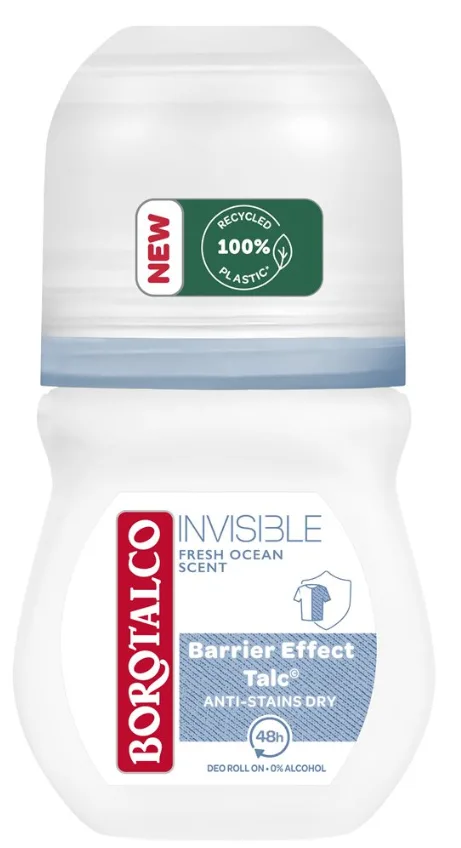 Borotalco Deo Invisible Fresh Roll on (50ml)