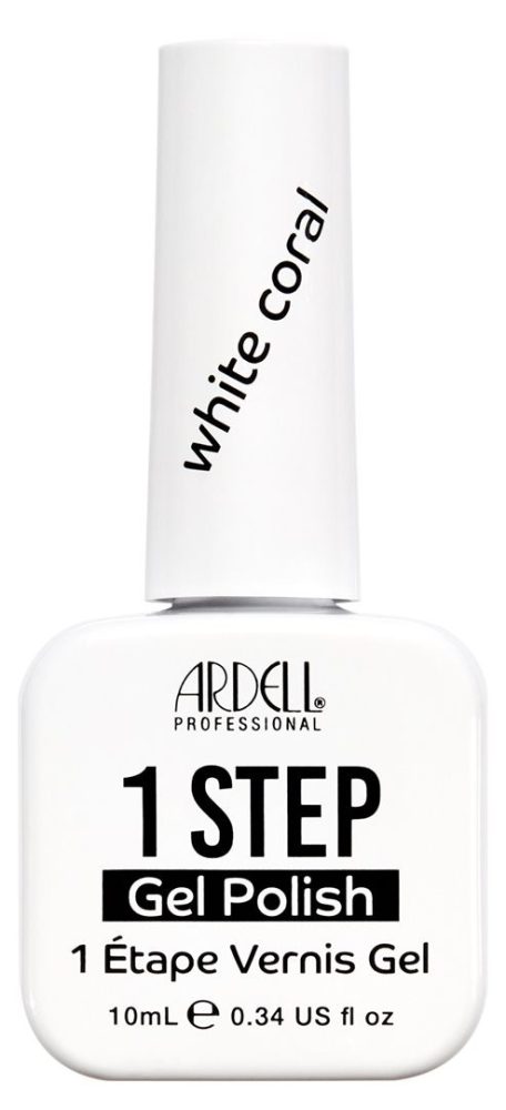 Ardell - 1 Step Gel Polish, 10 ml, White Coral