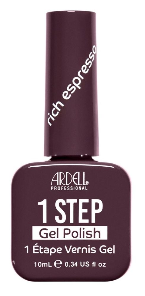 Ardell - 1 Step Gel Polish, 10 ml, Rich Espresso