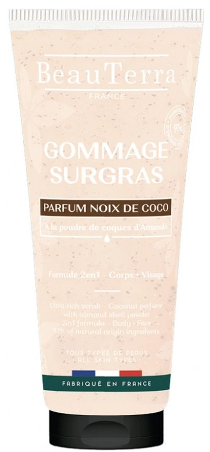 BeauTerra Überfettendes Peeling Kokos (200ml)