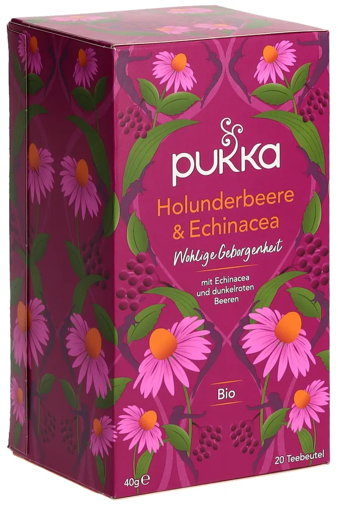 Pukka Holunderbeere & Echinacea Bio-Tee (20 Beutel)