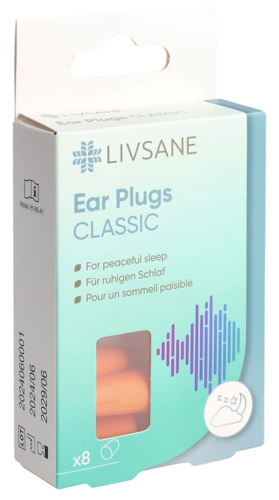 Livsane Ohrstöpsel CLASSIC (8 Stk)