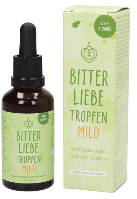 BITTERLIEBE Tropfen mild, ohne Alkohol (50ml)