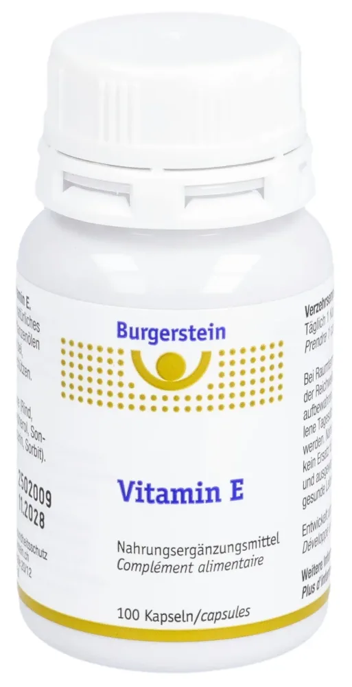 Burgerstein Vitamin E Kapseln (100 Stk)