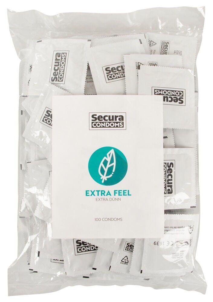 Secura Extra Feel Kondome, extra dünn (100 Stk)