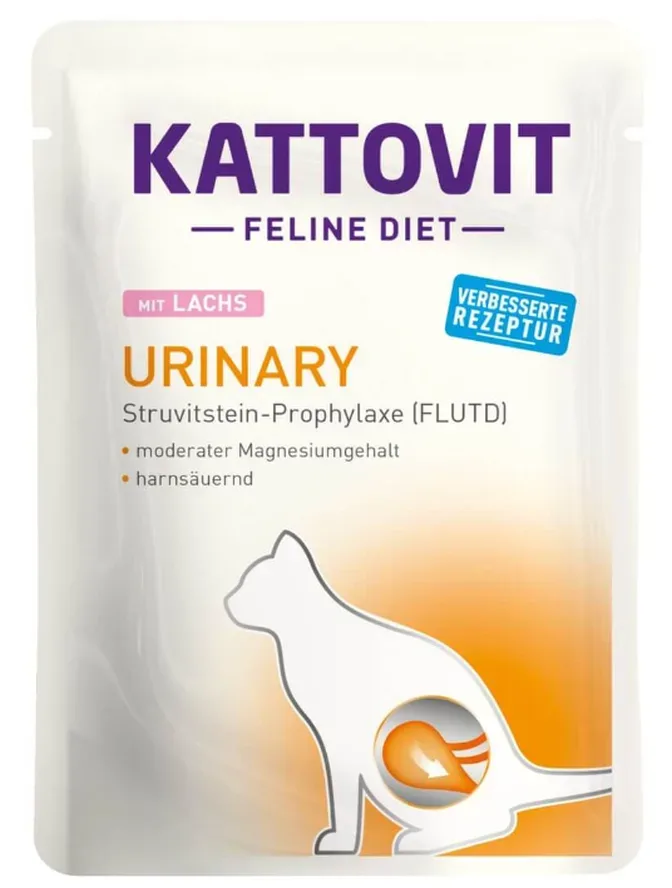 Kattovit Urinary mit Lachs für Katzen (85g)