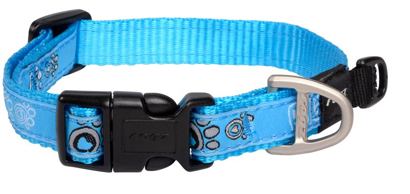 rogz Fancy Dress Halsband türkis, Halsumfang 26-40cm (1 Stk)