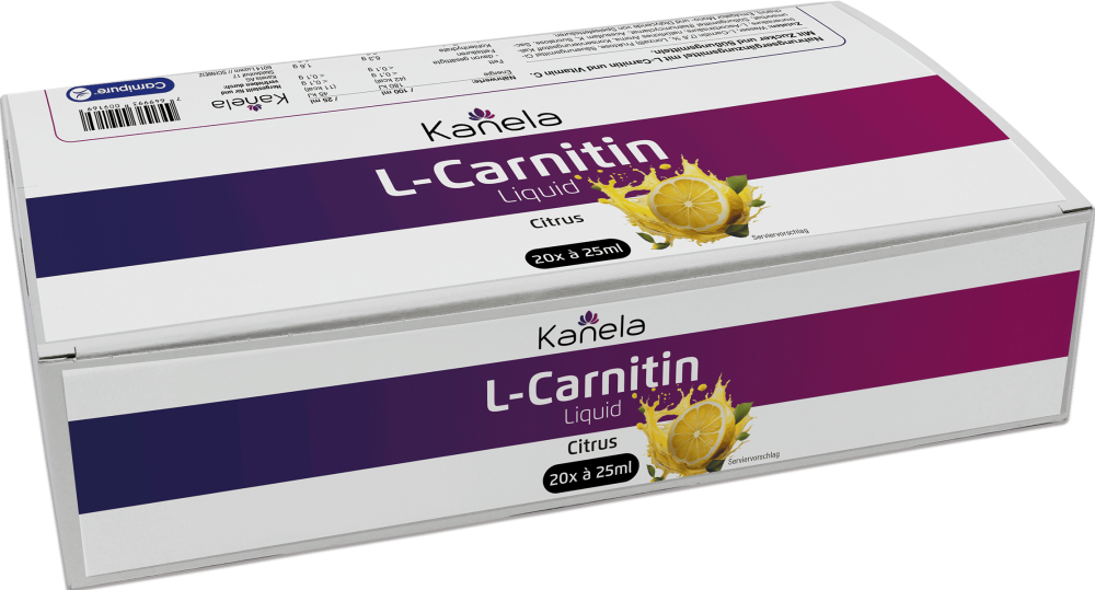 Kanela L-Carnitin Liquid Citrus (20x25ml)