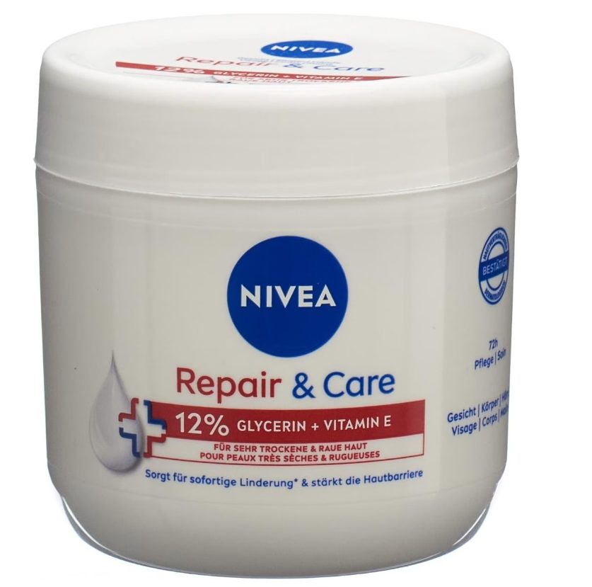 Nivea - Creme Repair & Care Intensive Repair Creme, 400 ml