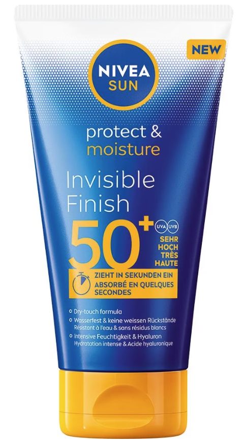 NIVEA SUN - Protect & Moisture Invisible Finish LSF 50+, 150  ml