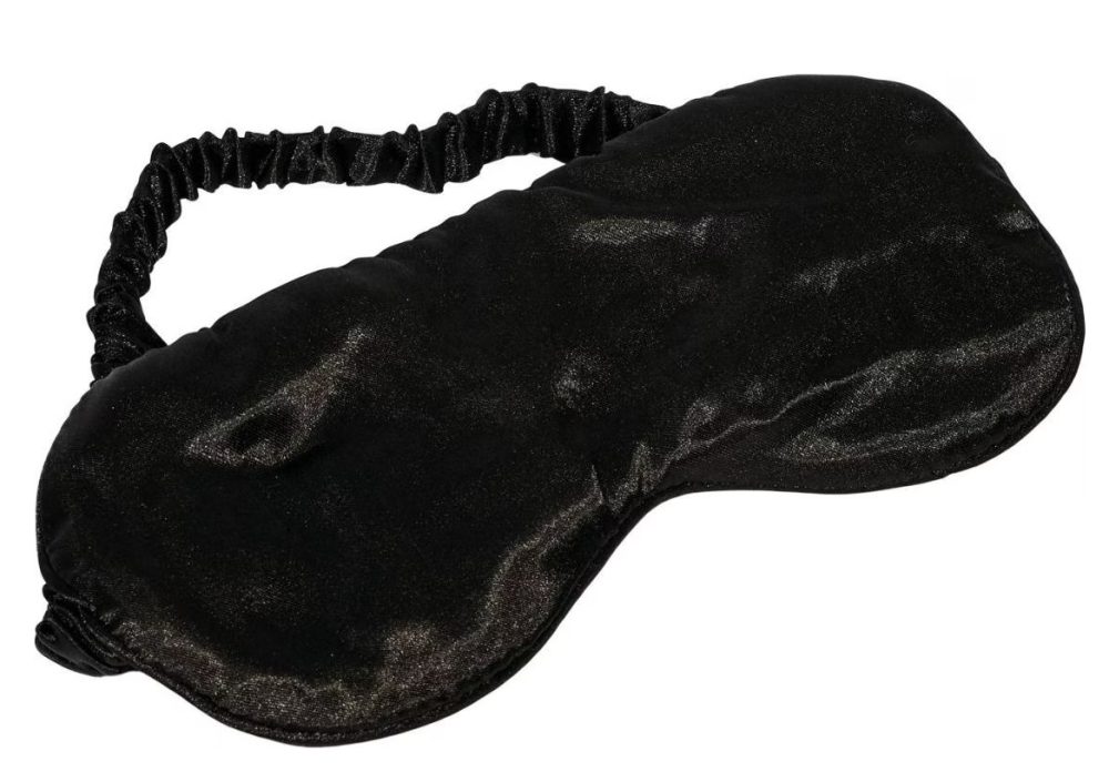 HERBA Schlafmaske schwarz, 21x9cm (1 Stk)