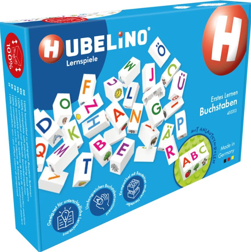 Hubelino Erstes Lernen Buchstaben, Lernspiel (1 Stk)