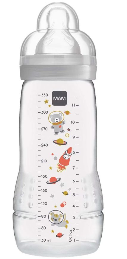 MAM Easy Active Babyflasche, 4+ Monate, Unisex, 330ml (1 Stk)