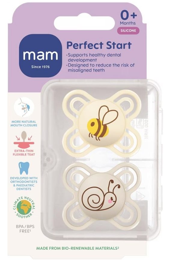 MAM Perfect Start Nuggi, 0-2 Monate (2 Stk)