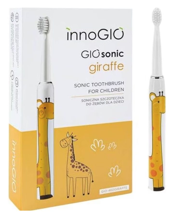 innoGIO GIOsonic-Schallzahnbürste mit Giraffenmotiv (1 Stk)