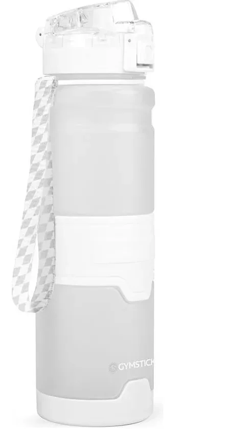 Gymstick Trinkflasche Tritan, 1 Liter, weiss (1 Stk)